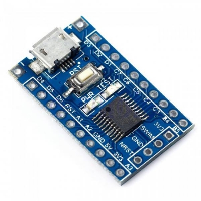 Picture of STM8S103F3P6 ARM STM8 Minimum System Development Board STM8S Development Board STM8S103F3P6 Module LED Indicator 5V 3.3V Micro USB Adapters