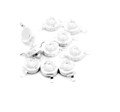 Picture of 50Pcs - GREEN 8mm Diameter Green Color 3W 3.7V Ultra Bright Green LED 3W COB LED SMD Chip 3.7V LED Light Bulbs Green Light 3W 3.7V COB LED Light GREEN COB Light