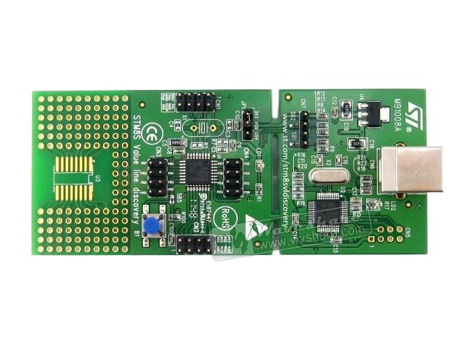 Picture of STMicroelectronics STM8S Discovery Electronic Development Board STM8S Development Board Adapters Discovery Board