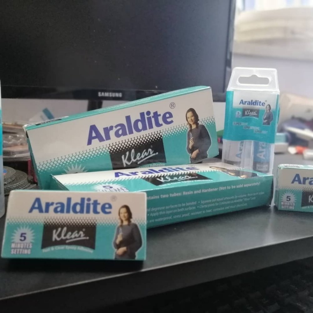 Picture of 5 Minutes Settings INDIAN Rapid Steel Araldite Standard Epoxy Adhesive 10gm Glue Use For Plastic Rubber Ceramic Wood Glass Metal Concrete