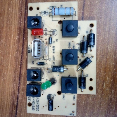 Picture of EP2112A Charger FAN Circuit DC 6V Light Fan Charger Circuit Charging Control Fan Circuit Board For AC DC Charger Fans