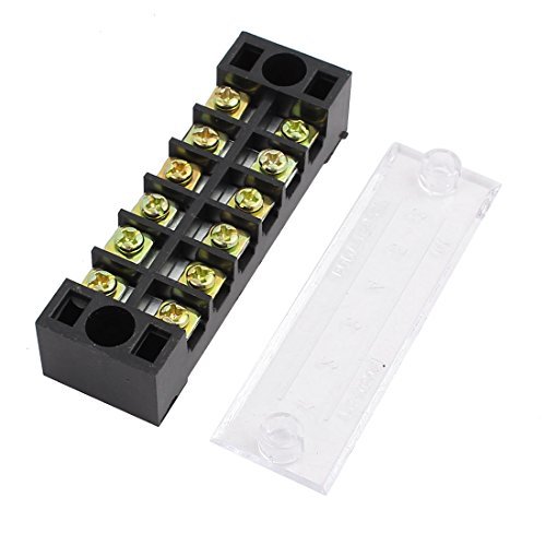 Picture of TB-1506 6P Double Row Terminal Block 600V 15A Terminal Block TB-1506 600V 15A 6P Double Row 6 Pin Terminal Block TB-1506 Terminal Block 600V 15A TB Series 6 Positions Way Wire Cables Connector