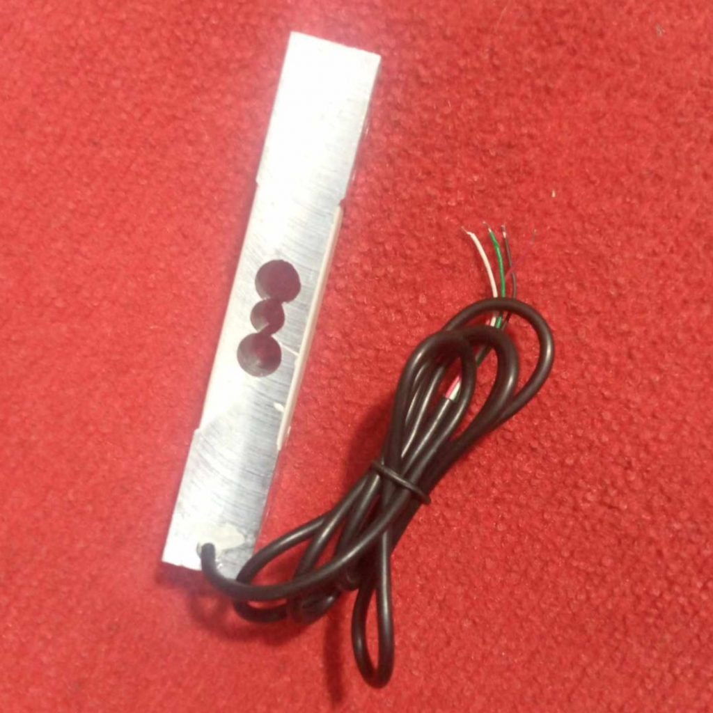 Picture of 130KG Pressure Sensor 130KG Load Cell Sensor Amplifier Single Point Aluminum Alloy Pressure 130KG Weight Measurement Sensor 130KG Capacity For Electronic Scale With 3 Feet Cables