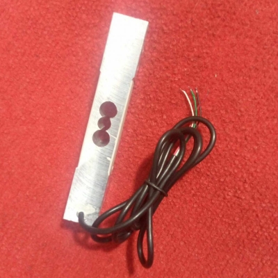 Picture of 130KG Pressure Sensor 130KG Load Cell Sensor Amplifier Single Point Aluminum Alloy Pressure 130KG Weight Measurement Sensor 130KG Capacity For Electronic Scale With 3 Feet Cables