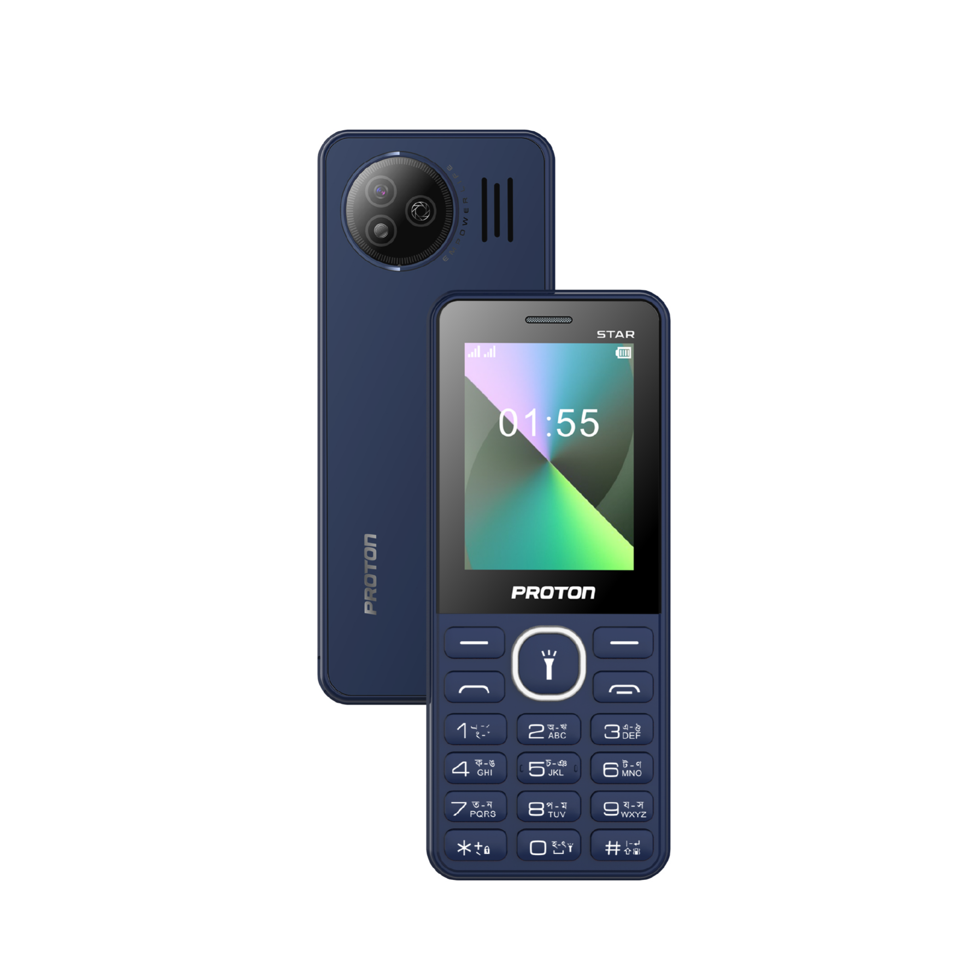 Picture of Proton Star Feature Phone with Digital Camera and 1900 mAH Battery (Multicolor)