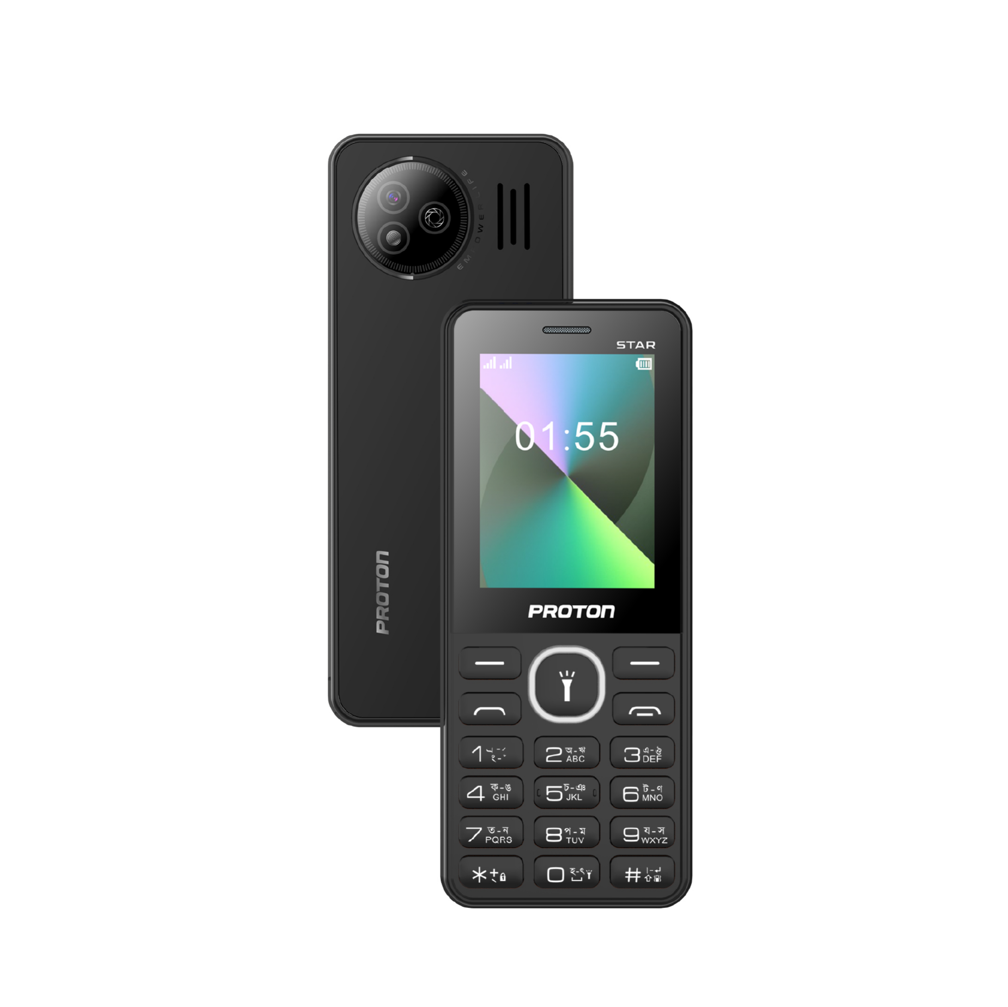Picture of Proton Star Feature Phone with Digital Camera and 1900 mAH Battery (Multicolor)