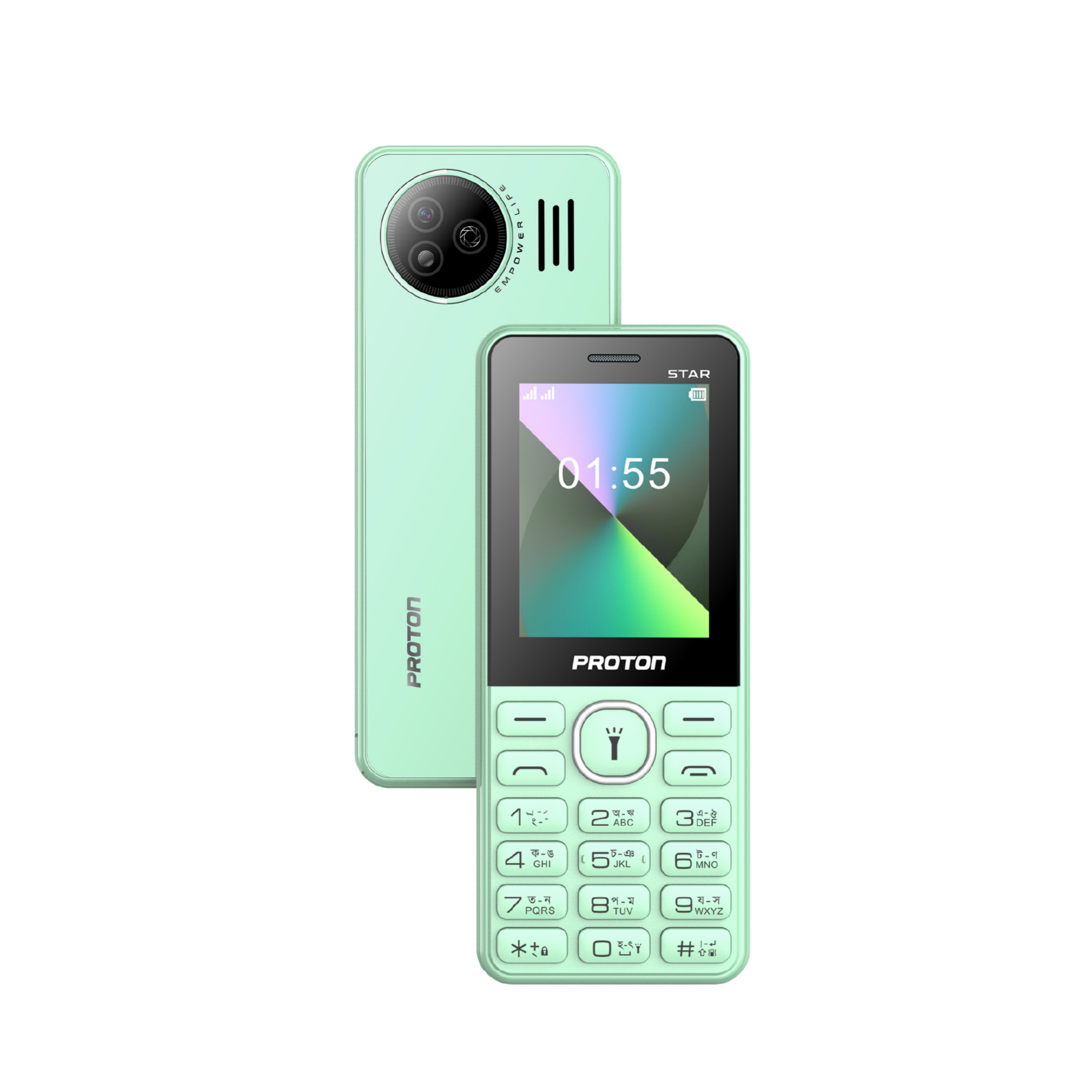 Picture of Proton Star Feature Phone with Digital Camera and 1900 mAH Battery (Multicolor)