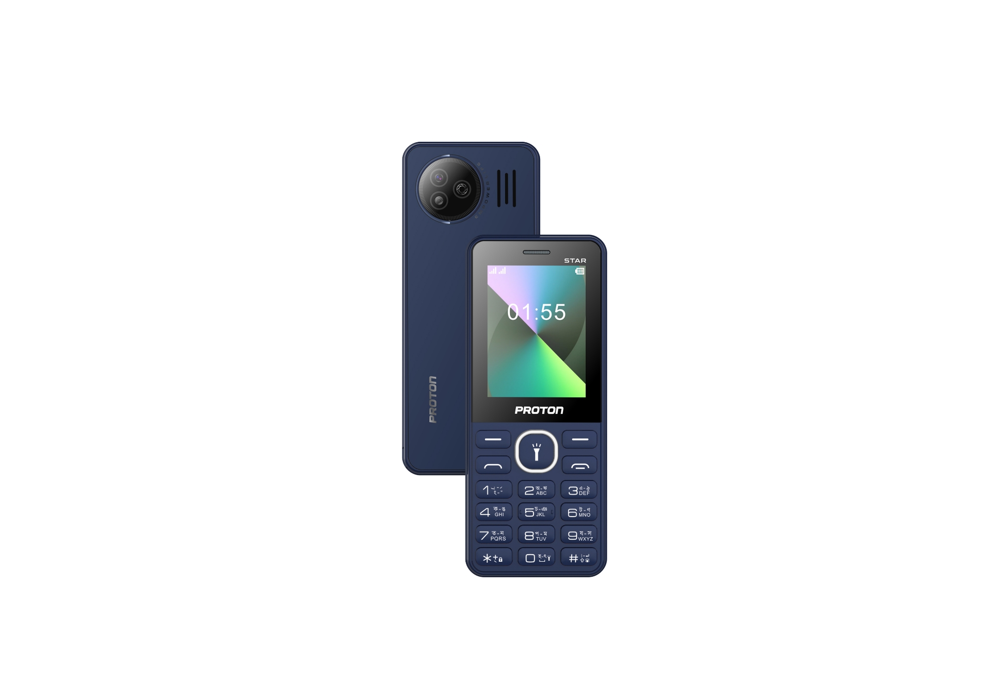 Picture of Proton Star Feature Phone with Digital Camera and 1900 mAH Battery (Multicolor)