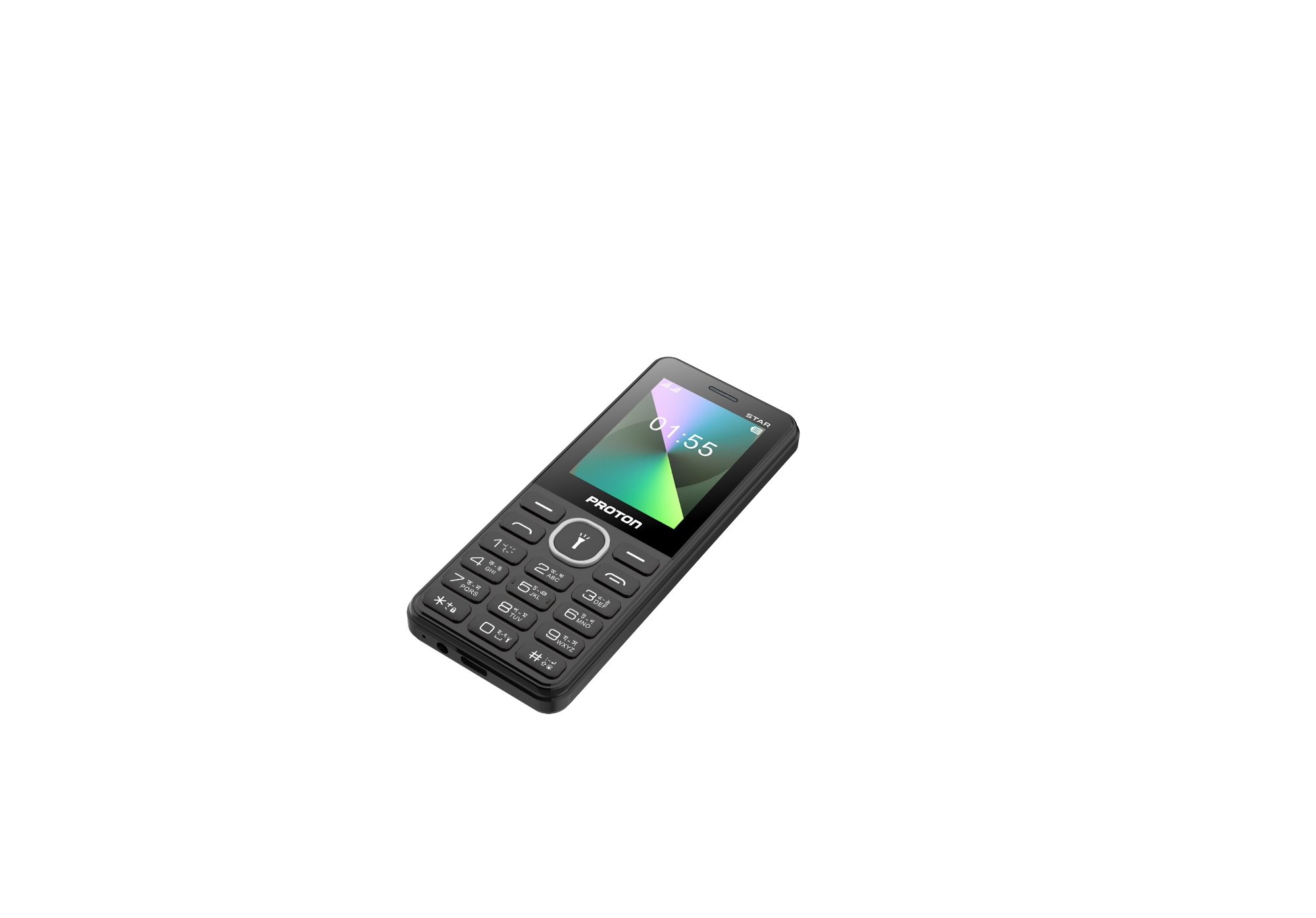Picture of Proton Star Feature Phone with Digital Camera and 1900 mAH Battery (Multicolor)