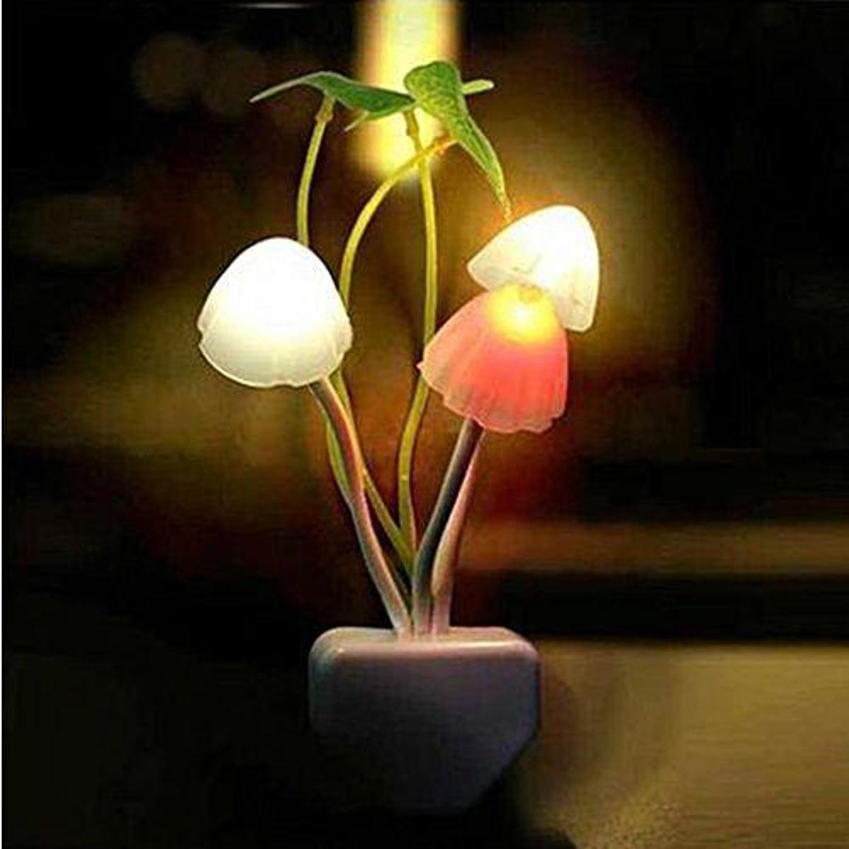 Picture of Mushroom Night Light Lamp - Multi-Color - Table Lamp