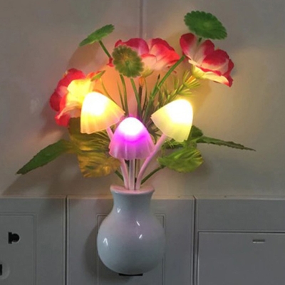 Picture of Automatic LED Sensor Mushroom Lamp Multi-Color - Light