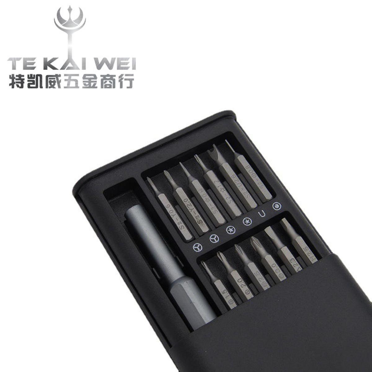 Picture of 25-in-1 screwdriver set for disassembling laptop and millet mobile phone repair tool disassembly machine