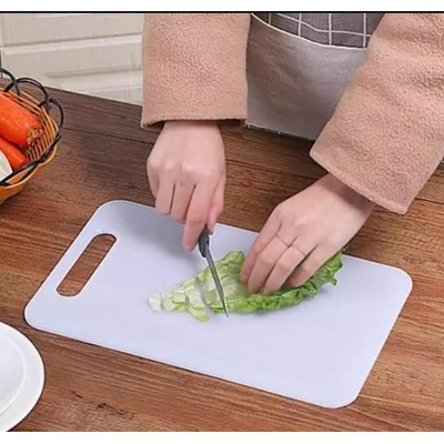 Picture of Plastic Chopping Board vegetable chopper Fruit Cutter Board for Kitchen Cutting