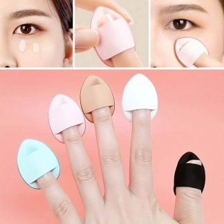 Picture of Finger Puff Sponge Makeup Mini Partial Concealer Sponge(5 piece ) or ( 3 piece )