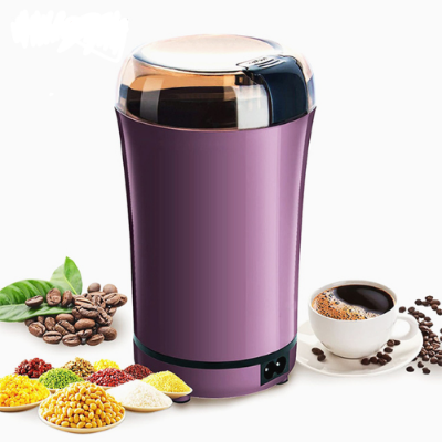 Picture of Electric Coffee Grinder Portable Cereal Nuts Beans Spices Grains Grinder Multifunctional Home Coffee Bean Grinding Machine