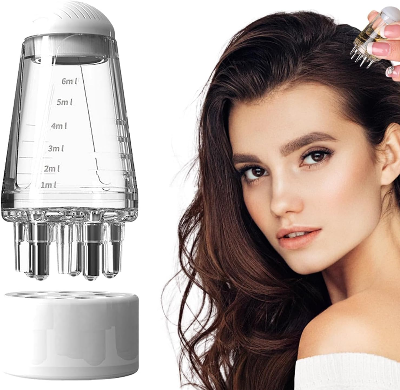 Picture of Scalp Applicator Liquid Comb Portable Mini Massage Comb Essential Oil Liquid Guiding Massager Anti Hair Loss Scalp Care Tools