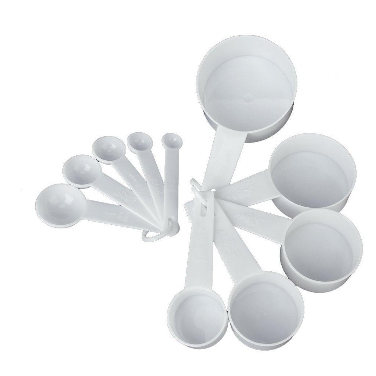 Picture of 9 PCS PLASTIC MEASURING SPOON SET