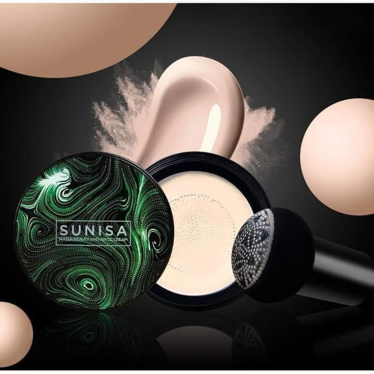 Picture of SUNISA Air cushion Foundation Waterproof Natural Mushroom Head Air Cushion BB Cream Long Lasting Foundation Control Foundation