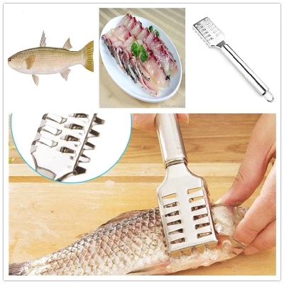 Picture of Stainless Steel Fish Scale Cleaner - Kitchen Accessories