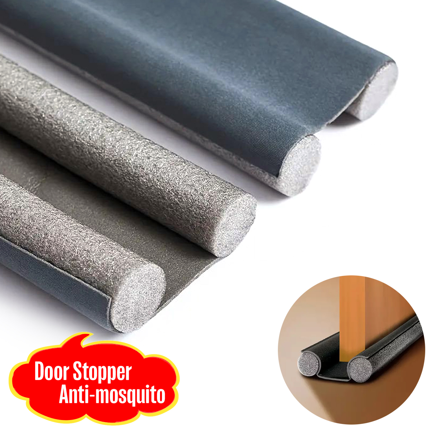 Picture of New Door Gap Door bottom Seal Strip, Dust Stopper, Insect & AC Air Stopper