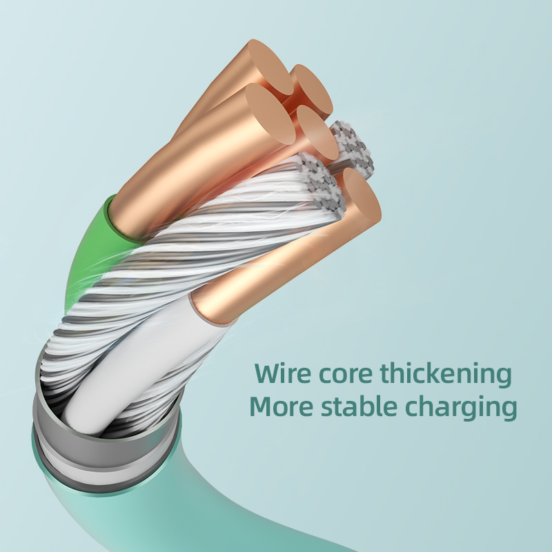 Picture of Joyroom S-1830N9 Type-c to Type-c Silicone Data Cable 1.8M - Green