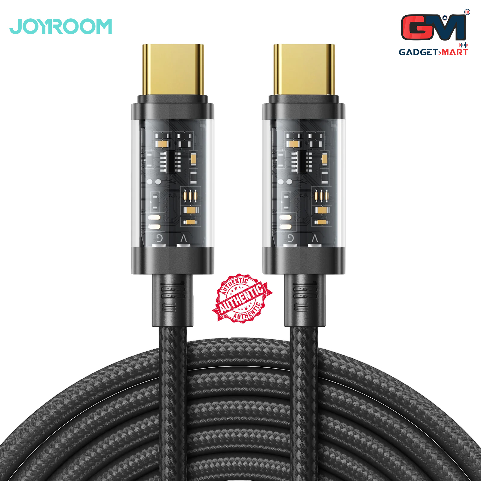 Picture of Joyroom S-CC100A12 Type-C to Type-C 100W Fast Charging Data Cable