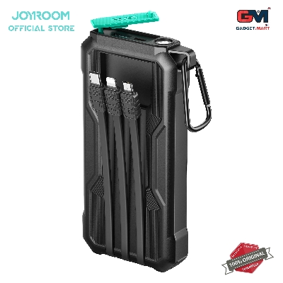 Picture of Joyroom JR-L016 Travelar Choice 2.4A Fast Charging 10000mAh Power Bank with 3 Cables & Troch Light