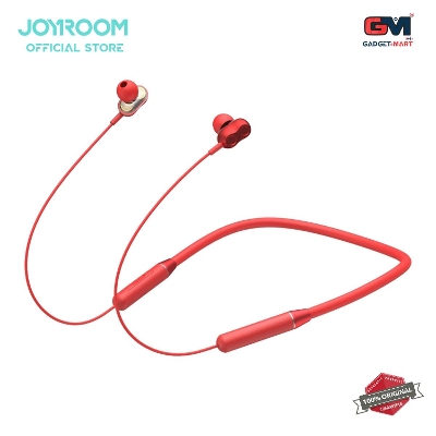 Picture of JOYROOM JR-DY01 Neckband Wireless Bluetooth Magnetic Dual Dynamic In-ear Sports Outdoor Earphone - Red)