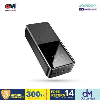 Picture of Joyroom JR-QP193 Super Fast 22.5W Power Bank 30000mAh-Black
