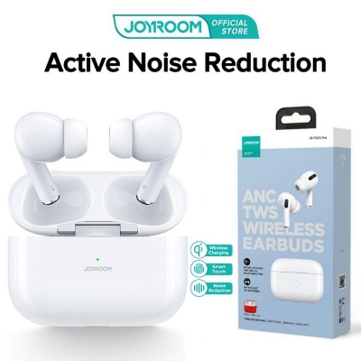 Picture of JOYROOM T03S Pro ANC Upgraded Noise Cancelling TWS Wireless Earbuds - White