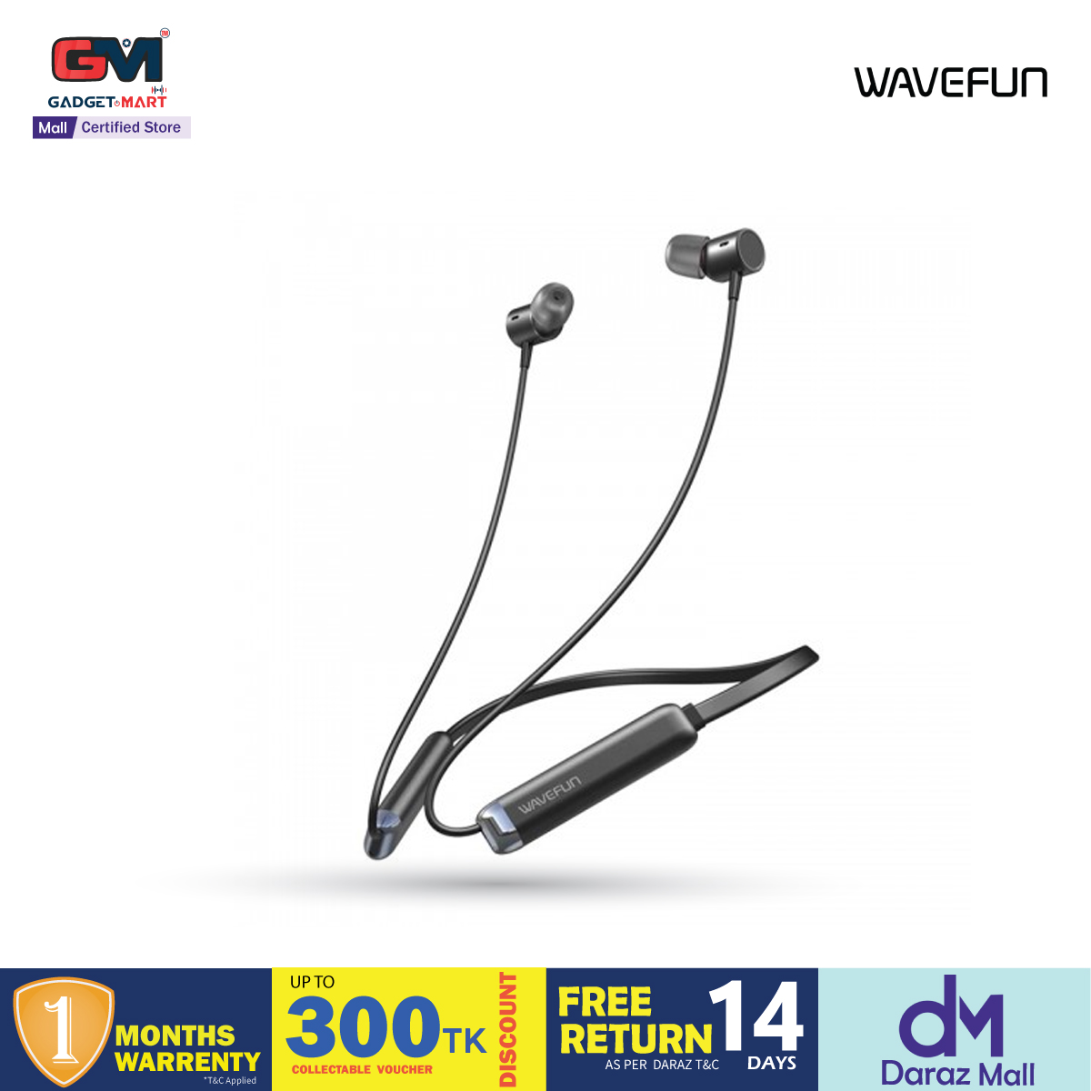 Picture of Wavefun Flex 3 Wireless Bluetooth Nackband Earphone