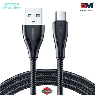 Picture of Joyroom (S-UM018A11) USB cable - micro USB 2.4A Surpass Series for fast charging and data transfer - 1.2m - black