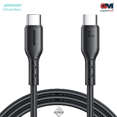 Picture of Joyroom (SA26-CC3) Flash-Charge Series 60W Fast Charging Data Cable (Type-C to Type-C) 1m - Black