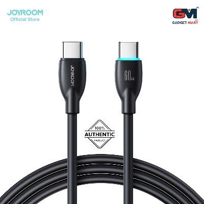 Picture of Joyroom S-A30 Star-Ring Series 60W Fast Charging Data Cable (Type-C to Type-C) 1m-Black