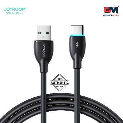 Picture of Joyroom S-A30 Star-Ring Series 3A Fast Charging Data Cable (USB-A to Type-C) 1m-Black
