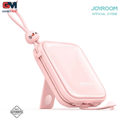 Picture of Joyroom JR-L009 Cutie Series 12W Power Bank with Kickstand 10000mAh-Pink