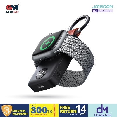 Picture of Joyroom JR-WQW01 2000mAh Portable Wireless Charger Power bank for Apple Watch - Black