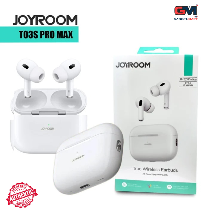 Picture of Joyroom JR-T03S Pro Max True Wireless Earbuds- White