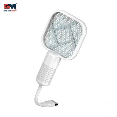 Picture of Electric Shock Mosquito Swatter Trap Pest Control UV Light USB Insect Racket Mini Portable Fly Bug Zapper Bedroom