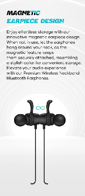 Picture of Wavefun Flex Pro 2024 Quick Charging Neckband Bluetooth Headphones V5.3 Earbuds Type C Music and Gaming Dual Mode TWS Group Mode Wireless Headphones Stereo Headset for Phone Xiaomi iPhone Android