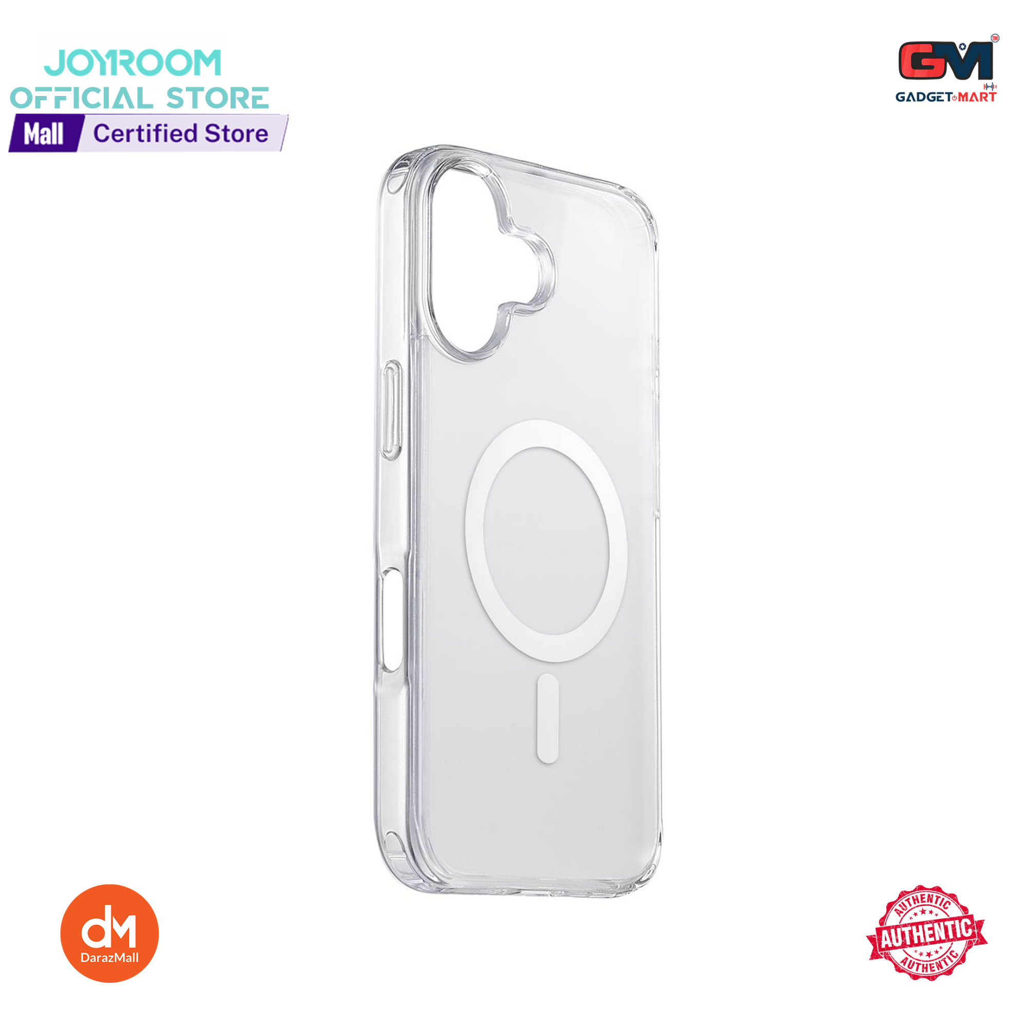 Picture of Joyroom JR-16FG5 Magnetic Protective Phone Case for Apple iPhone 16 - Matte Transparent