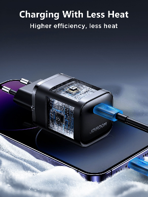 Picture of JR-TCF07EU Speed Series PD 30W Single-Port Charger (EU Plug) -Black