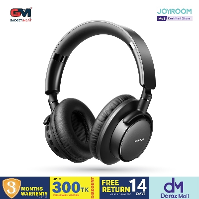 Picture of Joyroom JR-OH1 Bluetooth Headset with Noise Cancelling Microphone - Black