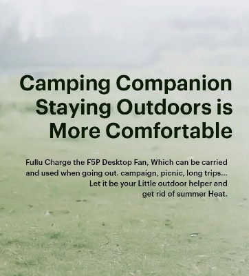 Picture of Xiaomi Solove F5P Desktop Stand Fan with Swing & Extendable - 4000mAh