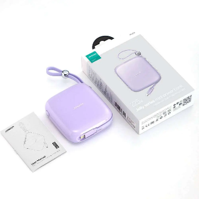 Picture of JOYROOM JR-L003 Jelly Series 22.5W Power Bank 10000mAh with Lightning Cable