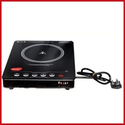 Picture of Pigeon Eva Plus 2000W 3-Ring Infrared Cooker with Time Control, Fire Choice Option, and Feather Touch Operation (Best price)