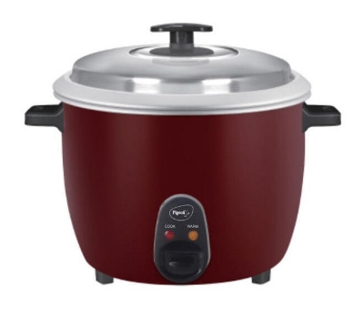 Picture of Pigeon JOY+ 2.8L 1000W Double Pot Rice Cooker| Durable build with user-friendly handles (Best price)