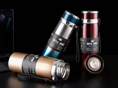 Picture of Stainless Steel Water Bottle, Tharmos Flask, 800-1000ml