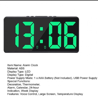 Picture of Digital Alarm Clock