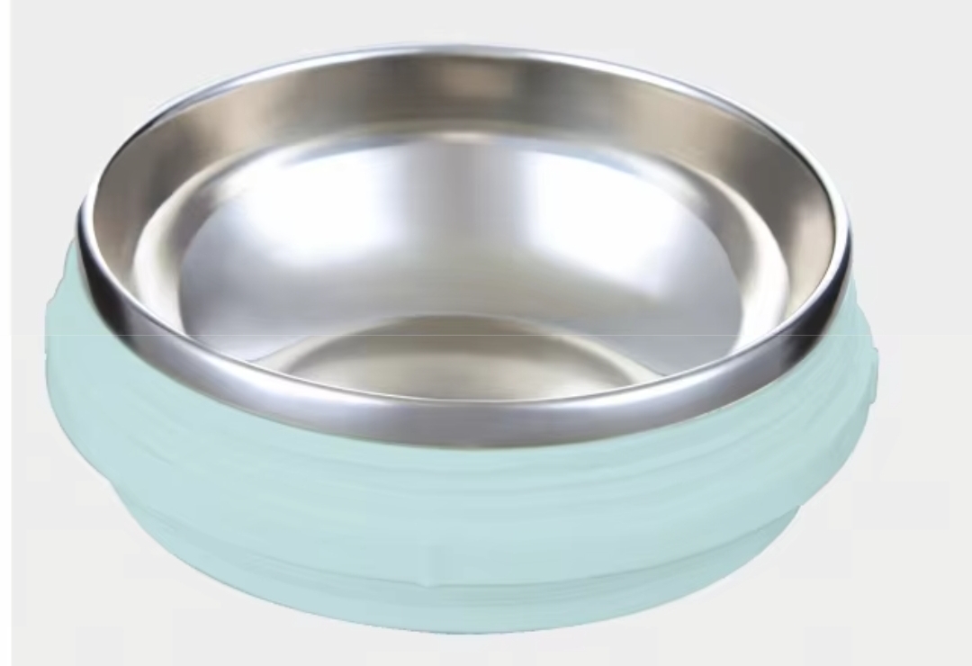 Picture of Tedemei 2 layers portable 1.13L BPA free leakproof round stainless steel bowl student kid bento lunch box food container, Tiffin Box || school lunch box, kids lunch box, thermos lunch box, hot lunch box